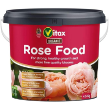 Vitax Organic Rose Food, Specially Tailored Nutrient Mix, Slow
