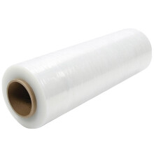 6 Rolls Of Clear 400mm Standard Core Tear Resistant Pallet Shrink Wrap