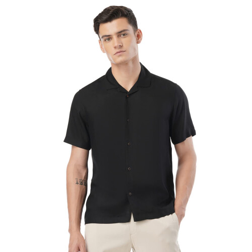 Camicia Uomo FYLTR In Cotone, Tinta Unita, Vestibilità Regolare, Colore Red Rage, Taglia S, Morbida E Versatile - 2