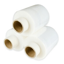 6 x Clear 100mm x 150m Mini Stretch Shrink Wrap Handy Sized 17mu