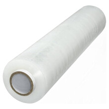 12 Rolls Of Clear 400mm Standard Core Tear Resistant Pallet Shrink Wrap