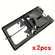 2pcs, Metall Rattenfalle, Rattenclip, Rattenfalle, keine Stromversorgung, Innen- und Outdoor -Rattenfalle, Rattenregler