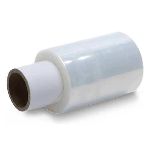 3 Rolls Of Strong Clear Mini Shrink Wrap 100mm With Dispenser 1