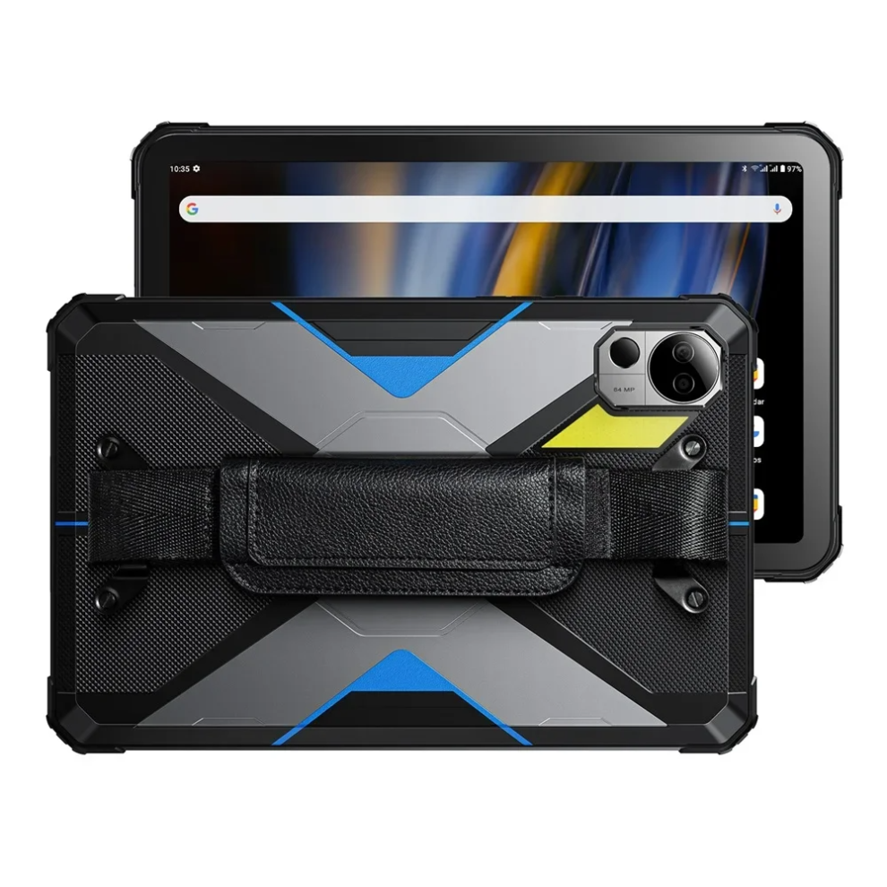 (Blue) Fossibot Dt2 Rugged Tablet 12Gb+256Gb 22000Mah Blue 735179550574