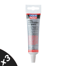 3x Liqui Moly Gear Oil Additive 50g Reduces Friction & Wear For Manual Transmission