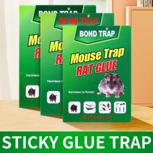 6pcs Bond -Trap -Maus -Ratten -Kleber -Fallen - Starker Klebstoff, Ungiftiges, Humanes Design Für Eine Effektive Kontrolle Von Nagetieren,