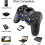 USB Wireless Gaming Controller Gamepad, drahtlosen Controller PC, für PC/Laptop -Computer (Windows XP/7/8/10) und PS3 & Android & Steam 5