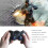 USB Wireless Gaming Controller Gamepad, drahtlosen Controller PC, für PC/Laptop -Computer (Windows XP/7/8/10) und PS3 & Android & Steam 6