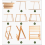 Three-position adjustable wooden children's loom frame 5