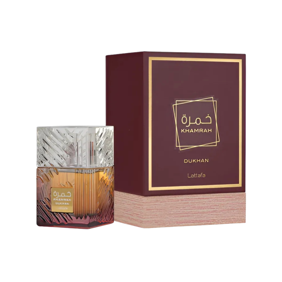 Lattafa Khamrah Dukhan EDP Smoky, Spicy & Bold Oriental Fragrance