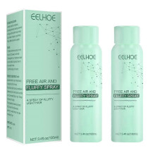 2Pcs Professional Oil Control No-wash Hair Fluffy Spray Lazy Hair Styling Dry Shampoo Hair Voluming Spray