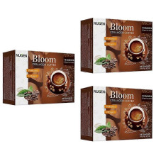 3X NUGEN Bloom Collagen Coffee -Pure organic coffee(10 bags/box)