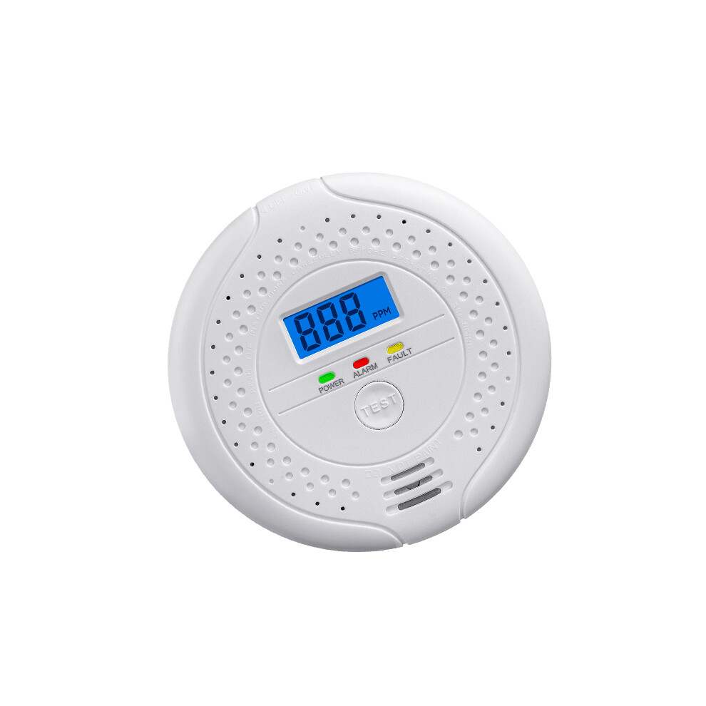 (1Pcs) Carbon Monoxide Detector Co Warning Alarm Portable Monitor Lcd Display Home Warehouse Safety 6953368313289
