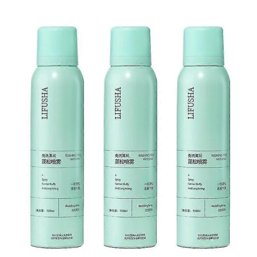3Pcs Dry Shampoo Powder Hair Spray