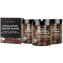 3Pcs Coffee Scrub Body Scrub Cream Dead Sea Salts Scrub for Exfoliating