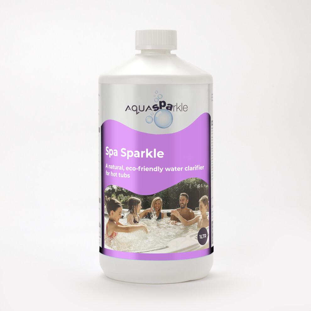 AquaSPArkle - Spa Sparkle 1 X 1 litre clarifier cleaner bonding agent