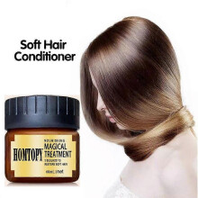 (1PCS) Magical Hair Treatment Mask, 5 Seconds Restore Soft Hair, Advanced Molecular Repair for Roots, Deep Conditioner Treatment for Dry & Damaged Hair 60ML