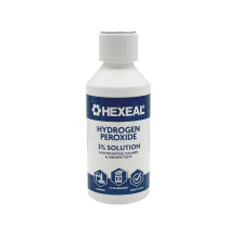 Hexeal Hydrogen Peroxide 3% 250ml - Multipurpose Cleaner, Disinfectant, Stain Remover