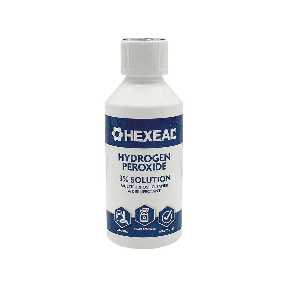 Hydrogen Peroxide 3% 250ml – Multipurpose Cleaner, Disinfectant, Stain Remover