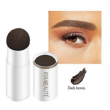 (Dark Brown) Eyebrow Stencils, Eye Brow Stencil Kits Eyebrow Stamp Perfect Eyebrow Waterproof & Long-lasting, Brow Stamp Eyebrow Stencil Kit for Women