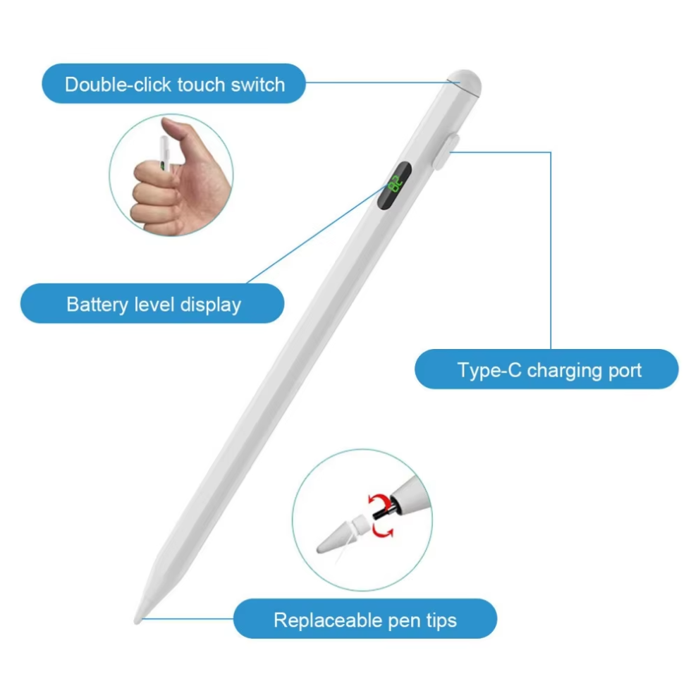 1St 2Nd Generation Pencil Pen Stylus For Apple Ipad 6Th 7Th 8Th 9Th 10Th Gen Uk 70267402
