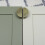 Antique Brass Half Moon Pull Cabinet Handle 64mm 14