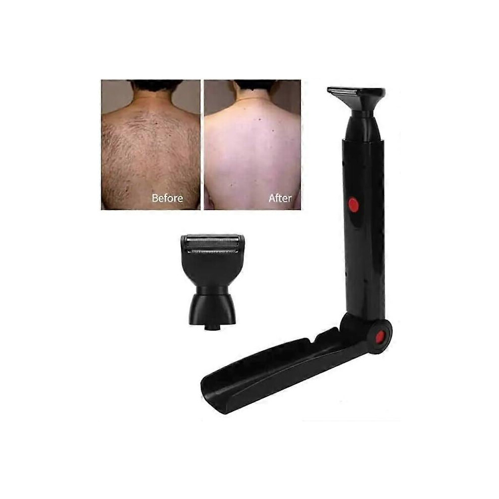 Back Shavers for Men,Body Shaver for Men with Long handle,Shock Absorber Flex Heads, Men's Back Shaver