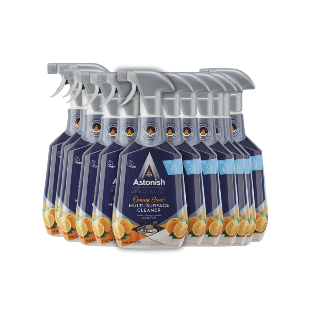 Astonish Orange Oil Multi Surface Cleaner Trigger Spray (12 x 750ml) Cleaning