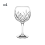 Rococo Stemmed Gin Glass, 539ml (4 pack) 2