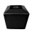 5 Litre Square Plastic Ice Bucket With Lid Double Walled Insulation Black 7