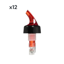 Econo-Pour Red, Pack of 12 (30ml)