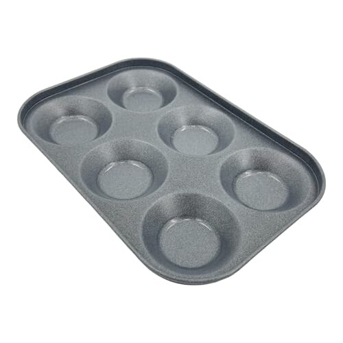 2 x 6 Hole Yorkshire Pudding / Cake Tray (24cm) 2