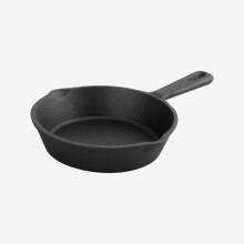 Cast Iron Round Skillet Pan, 16cm
