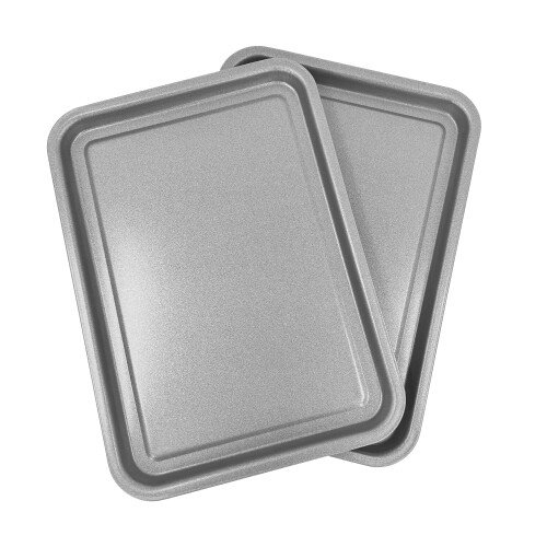 2 x Non-Stick Oven Baking Tray (32cm) 2