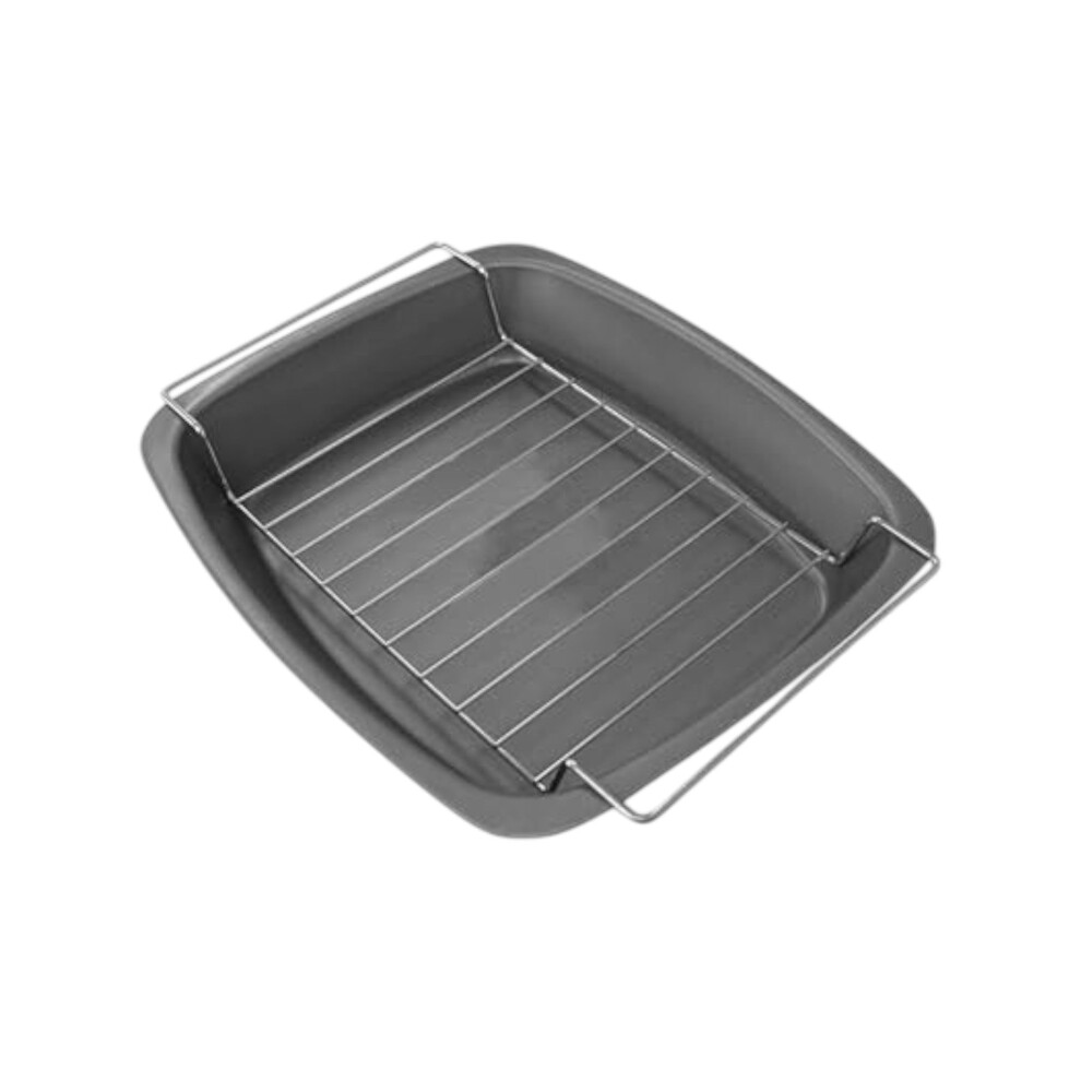 Non-Stick Roasting Pan & Rack (37cm)
