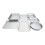 (13" Medium Roasting Pan) Chabrias Professional Silver Non Stick Bakeware with ILAG Ultimate Coating UK Made 5