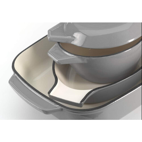 Samuel Groves - Enamel Cast Iron Gratin Dish (42cm) 2