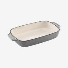 Samuel Groves - Enamel Cast Iron Rectangular Roaster (25cm)