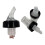 4-in-1 Plastic Speed Pourer, Thimble, Shot Glass, Dust Cap 5
