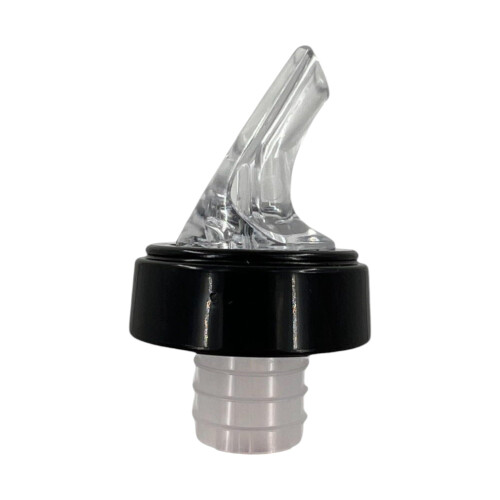 4-in-1 Plastic Speed Pourer, Thimble, Shot Glass, Dust Cap 2