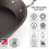 Britannia Cast Iron Square Griddle (26cm) 5