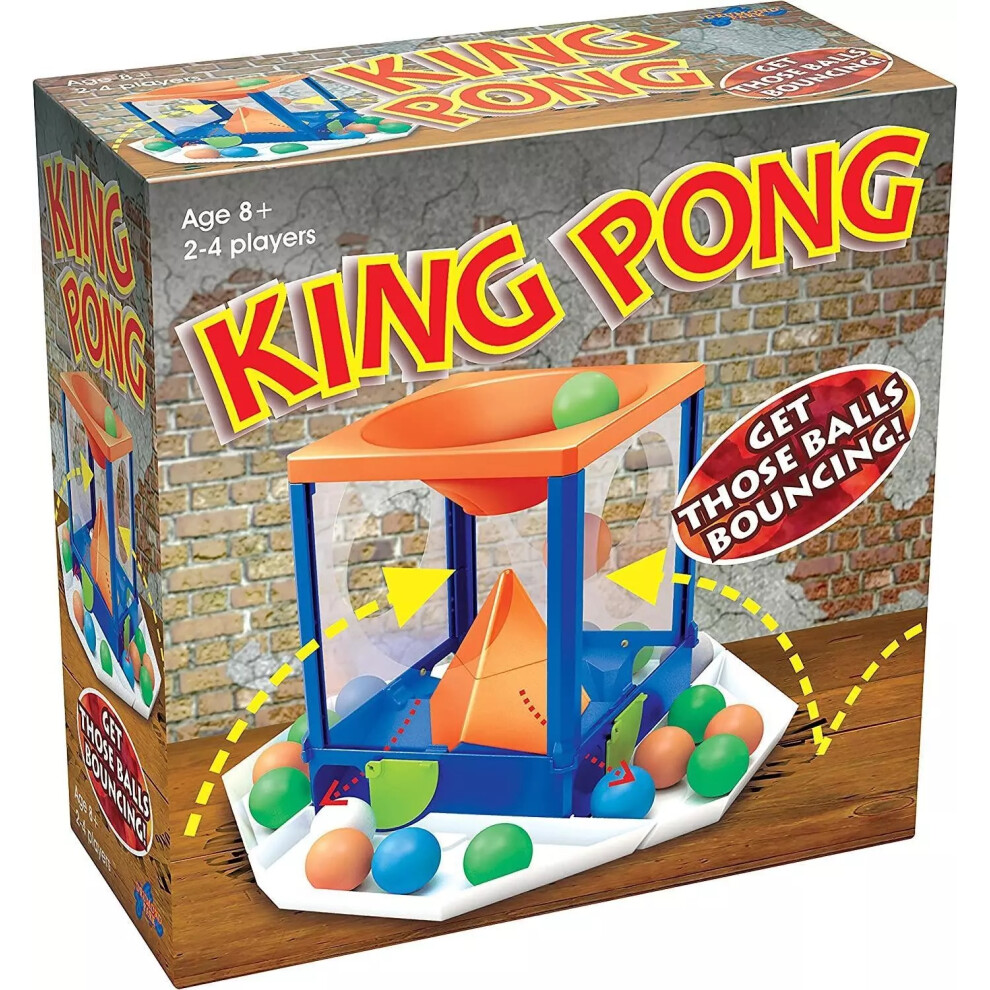 Drummond Park King Pong Game - Family Fun Action Ball Game Balls Fun Whole Family