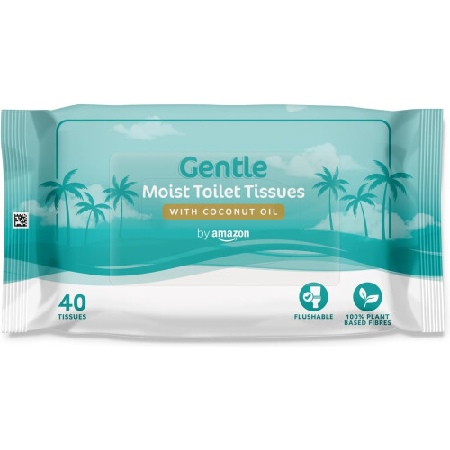 By Amazon Gentle Moist Toilet Tissues 1