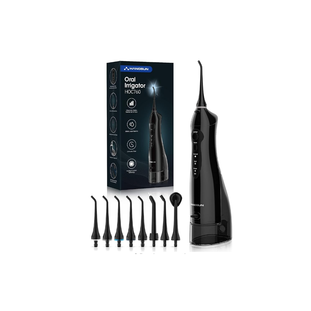 Hangsun Water Flossers For Teeth Cordless Oral Irrigator Dental Water