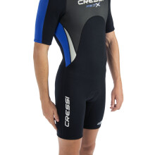 (Medium (Chest 34-36 Inch)) Cressi Med X Shorty Man Wetsuit (2.5mm)