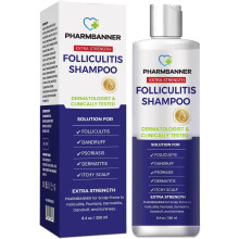 Anti-Fungal Shampoo for Folliculitis, Seborrheic Dermatitis, Scalp