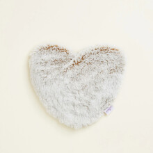 Warmies Beige Microwavable Heart Heat Pad
