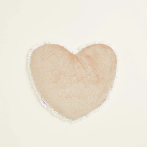 Warmies Beige Microwavable Heart Heat Pad 2