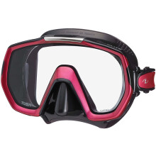 TUSA Maske FREEDOM ELITE schwarz/dunkelrosa