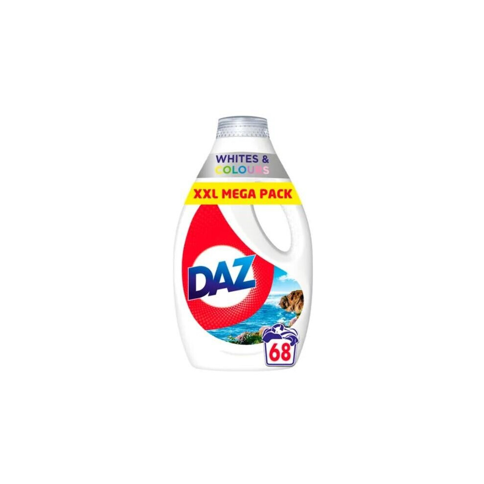 Daz Laundry Liquid Whites & Colours - 68 Washes